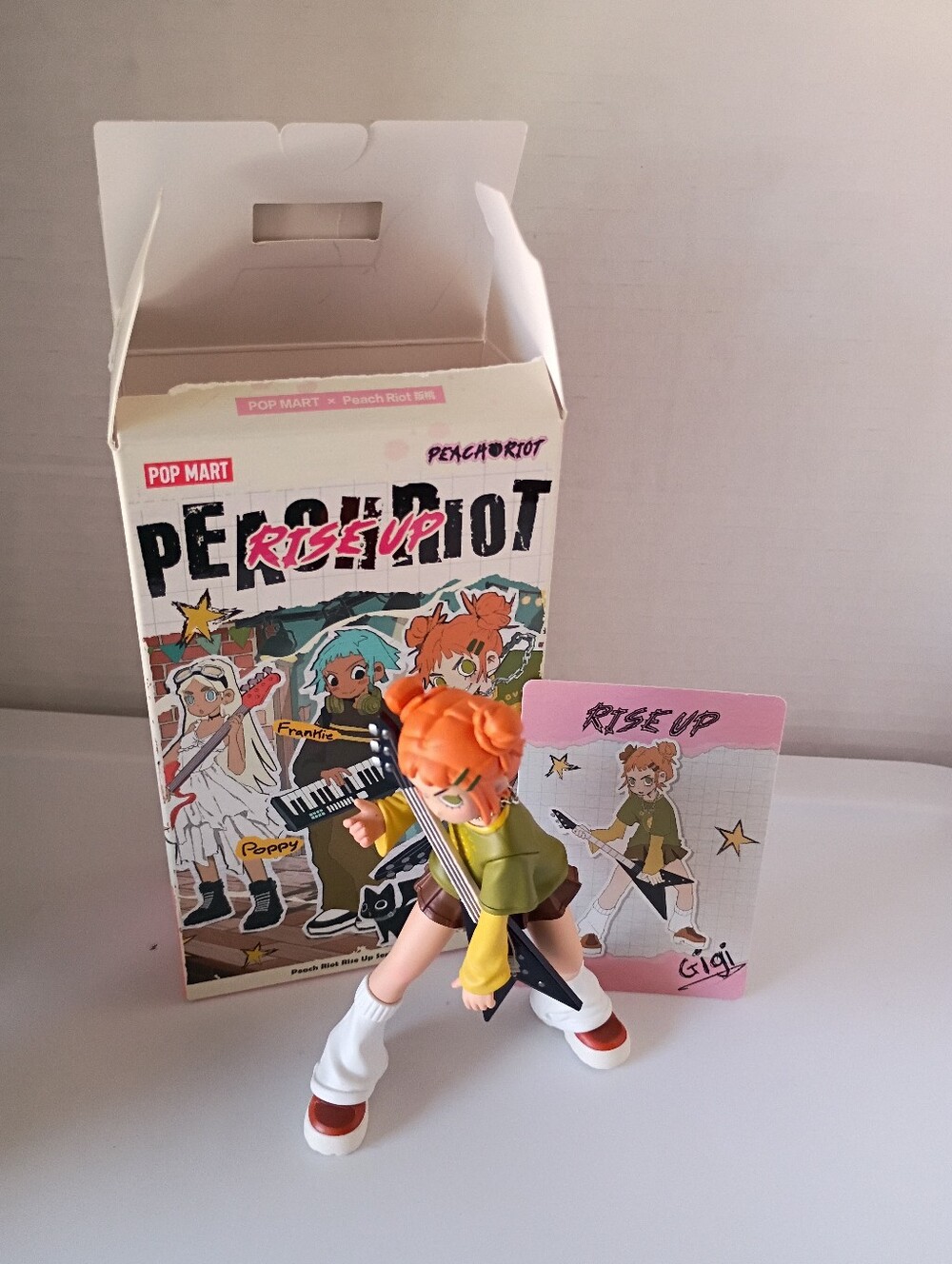Pop Mart Rise Up Peach Riot Series Blind Box Figure Gigi Lil Lead